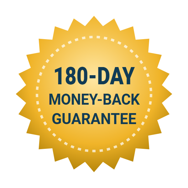 Neuro Serge 180-day money-back guarantee seal